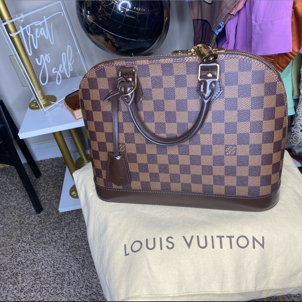 Alma PM Damier Ebene